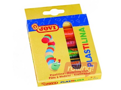 Plastilīns Jovi, 6 krāsas