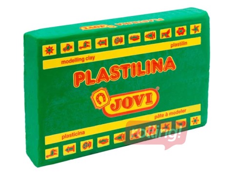 Plastilīns Jovi, 350g, zaļa krāsa