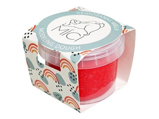Plastilīns - modelēšanas masa Mīci, 120g, sarkana krāsa