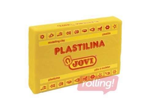 Plastilīns Jovi, 350g, tumši dzeltena krāsa