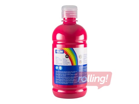 Guaša Milan, fuksīna sarkana, 500ml