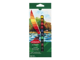 Eļļas krāsas Derwent, 12x12ml