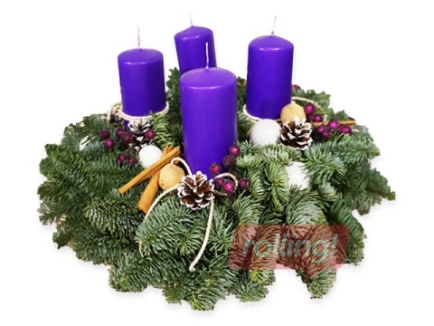 Adventes vainags - Svētki, ⌀35cm