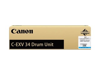 Fotocilindrs Canon C-EXV34, ciānzils, 36000 lpp
