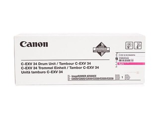 Fotocilindrs Canon C-EXV34, fuksīna sarkans, 36000 lpp