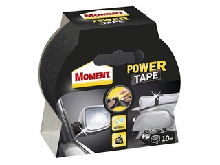Izolācijas līmlente ar stiegrojumu Moment  Power 5 cm x 10m, melna