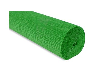 Kreppapīrs, zaļš, 50x250cm, 180g