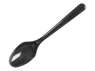 Tējkarotes plastmasas, atkārtoti lietojamas, melnas, 50 gab.