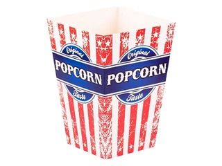 Kartona kaste popkornam, 1,6 L