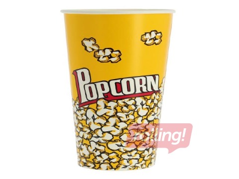 Kartona kaste popkornam, 960ml, 25 gab.