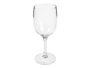 Glāze vīnam SAN 250ml, caurspīdīga