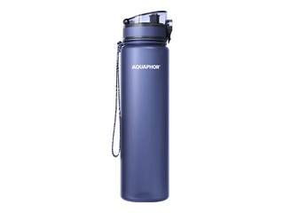 Ūdens pudele ar filtru Aquaphor City, 1l, tumši zila
