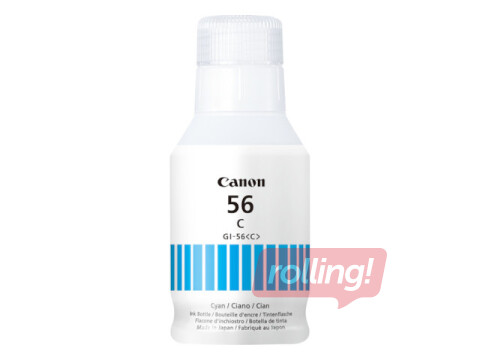 Tintes pudele Canon GI-56C, ciānzila (14000 lpp)