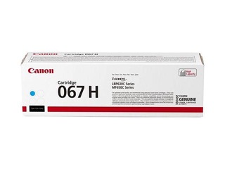 Tonera kasete Canon 067H, ciānzila (2350 lpp)