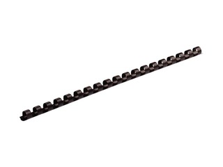 Plastmasas spirāles Fellowes, 14 mm, 100 gab., melnas