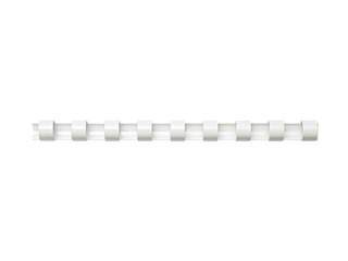 Plastmasas spirāles Fellowes, 22 mm, 50 gab., baltas