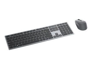 Bezvadu klaviatūras komplekts Dell Premier Multi-Device KM7321W, 2.4 GHz, Bluetooth, US