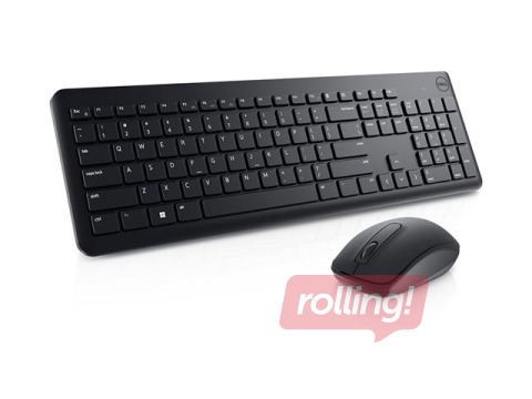 Bezvadu tastatūras un peles komplekts Dell KM3322W, ENG/RUS