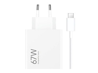 Lādētājs Xiaomi, HyperCharge Combo, 67W, USB-A uz USB-C, balts