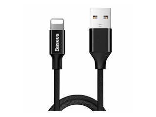Kabelis Baseus, Yiven, USB Male, 2A, melns, 1.2m