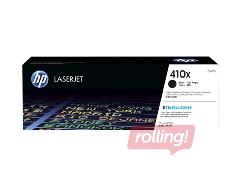 Tonera Kasete HP 410X , melna