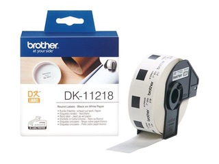 Brother apļveida uzlīmes 24 MM diametrā 1000 GAB