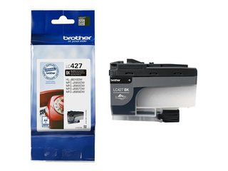 Tintes kasete Brother LC-427BK, Melna (3000 lpp)