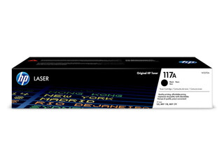 Tonera kasete HP 117A, melna (1000 lpp)