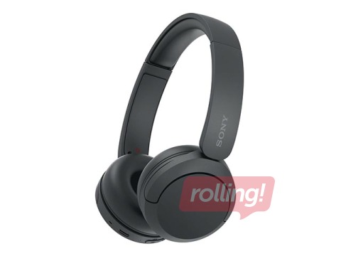 Bezvadu austinas Sony Bluetooth Wireless On-ear WH-CH520, Melnas